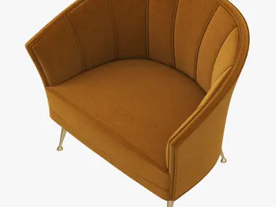 Brabbu Maya Armchair 3D model