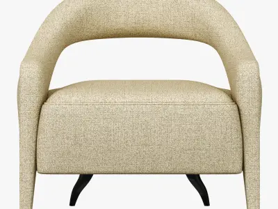 Brabbu Tellus Armchair 3D model