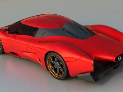 Anaconda GT-2v2 3D model