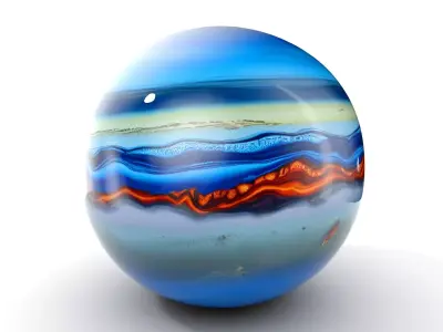 Abstract Spherical Texture Model Pack Texture