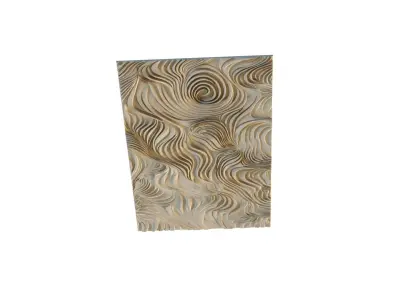 mural decor set wall panel 07 3D model