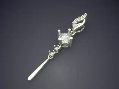 Luxury Jewelry Piece CAD 3799 3D print model