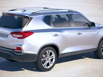 SsangYong Rexton 2018 3D model