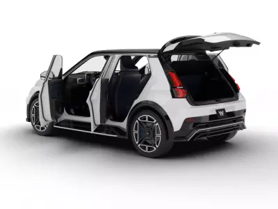 Alpine A290 GT 2025 HQ 3d model 3D model