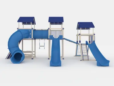Playground 18 3D model