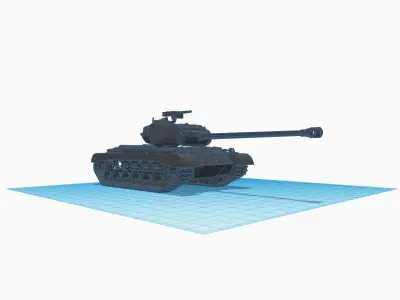 3D Tank Free 3D print model