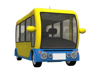 smart bus 3D model