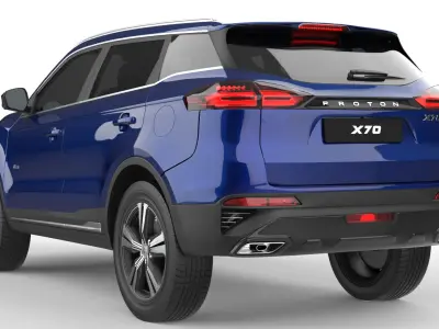 proton X70 2023 3D model