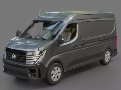 Nissan Interstar Panel Van 3D model