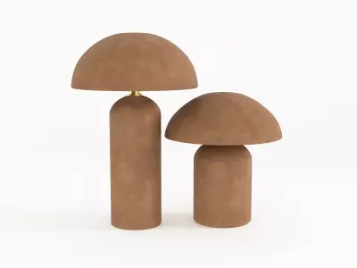 Mushroom Lamp 3D model