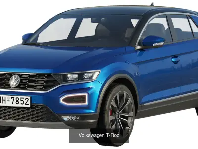 HQ SUV collection  3D Model Pack