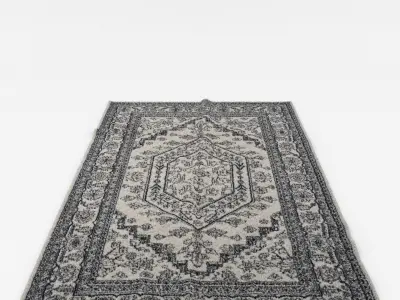 Rugs No 25 Low-poly 3D model