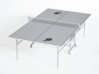 Ping Pong Table 3D model
