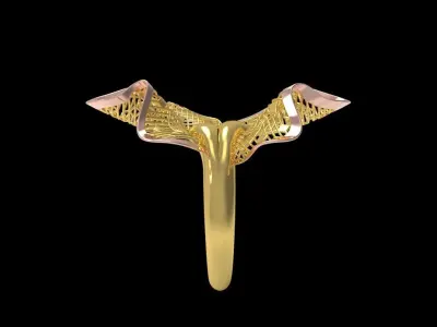 Fusion Gold Rings RAB01 3D print model