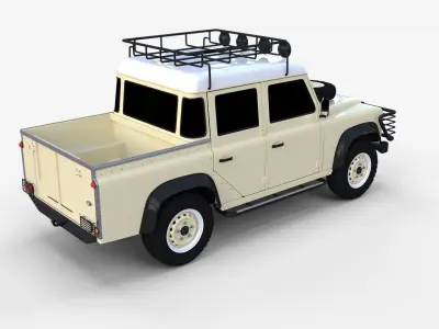 Land Rover Defender Pack 3D model
