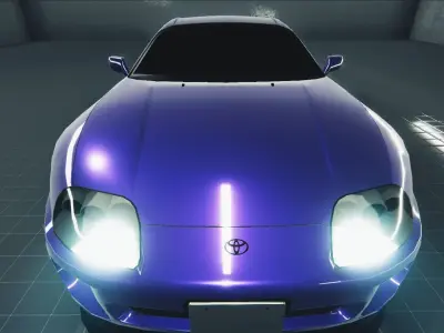 Toyota Supra MK4 1994 3D model