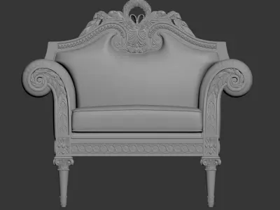 Mariner - Trianon Sofa 1 3D model