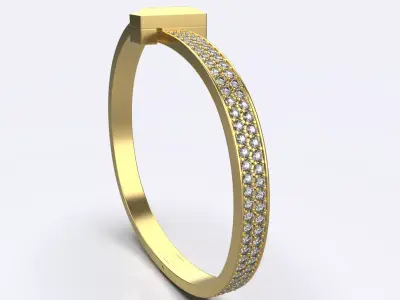 Tiffany T Bracelet 3D print model