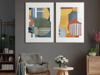 Photo Frame 177 Low-poly 3D model