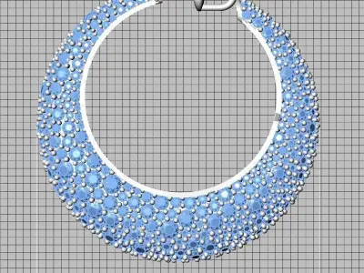 Earrings ready for 3d print 3D print model