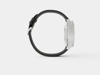 Analog Watch Low-poly 3D model