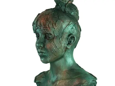Sculpture by Beata Belanski Demko 3D model