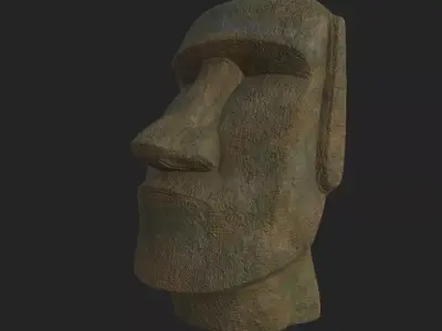 Moai Stature 3D model
