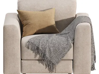 Power Recliner Armchair 3D model