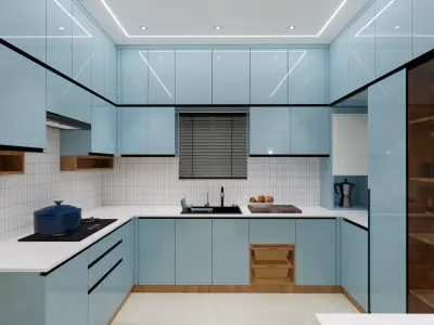 3d residential building 3D model