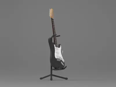 Electric Guitar 3D model