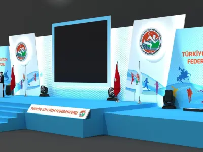 Stage Decor 034 3D model