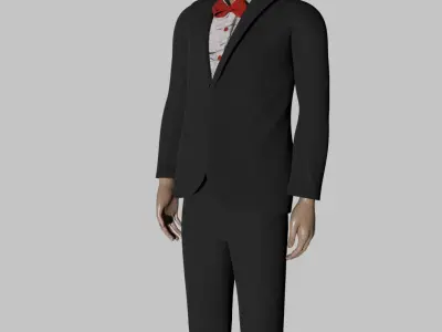 Billy-Evil Dummy Doll - Haunted 3D Model 3D model