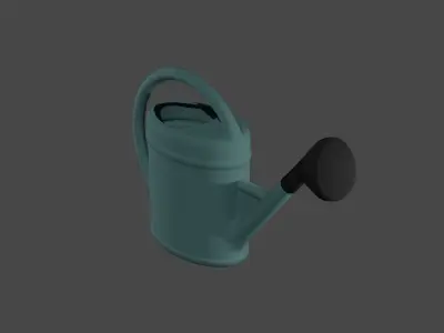 Wateringcan watering can Free 3D model