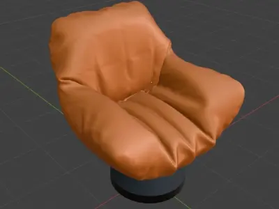 Chair 3d model in blender 3D model