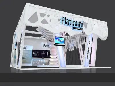 Exhibition - Area - 11X14-3DMAX2012-023 3D model