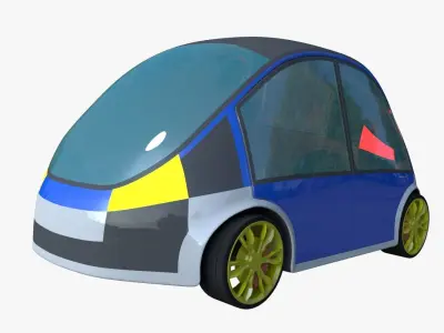 Concept car 3D model