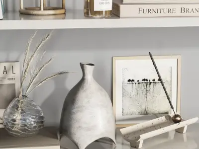 Decorative set026 3D model