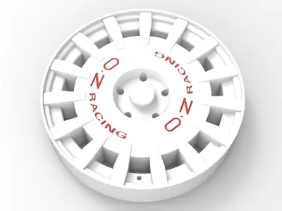 OZ Racing wheel storage box 3D print model