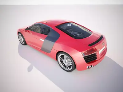 Audi R8  3D model order