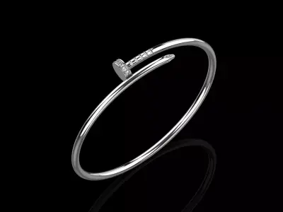 Juste un clou Bracelet 17 Size with Gems Small Version N178 3D print model