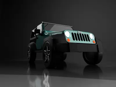 JEEP WRANGLER RUBICON 2010 3D model