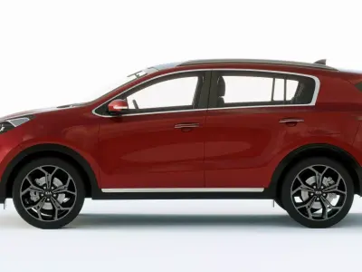 Kia Sportage 2019 3D model