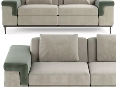 MD Luxury Sofa 002 3D model