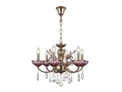 717062 Bogemia Osgona Chandelier 3D model