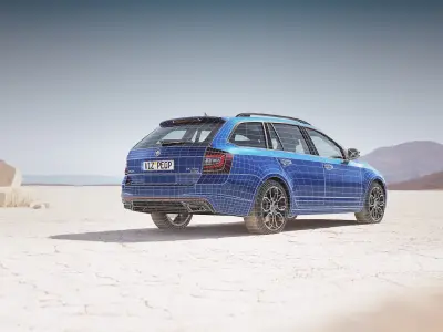 European station wagon unbranded 3D model