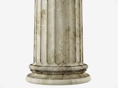 Column Greek Erechtheum 3D model