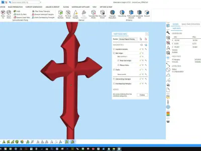 Arrow-shaped Cross STL Files 3D print model