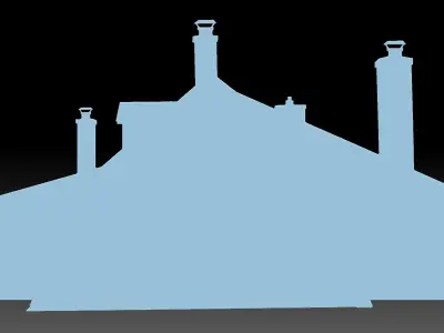 House 3D print model