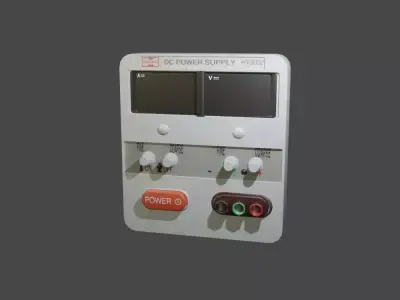 Electric Device for Sci-Fi scenes Low-poly 3D model
