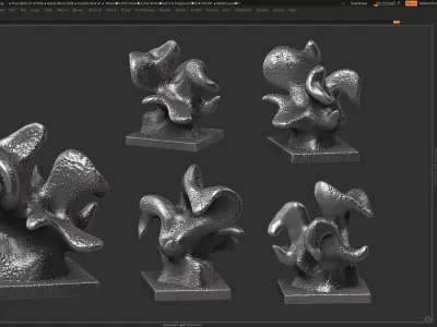 Modern Abstract Decorative sculpture 3d print model 3D print model buy